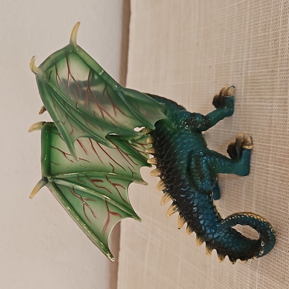 Vintage Schleich 2003 World of Knights Medieval Dragon Figure - Picture 3 of 10